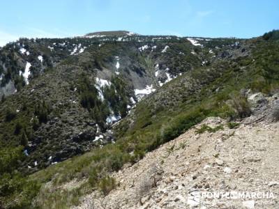 El Puerto del Reventón - San Ildefonso - Rascafria; senderismo rio mundo